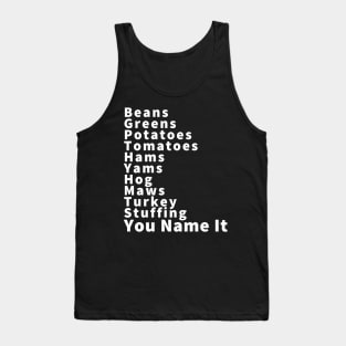 ThanksgivingStuff 2 - YouNameIt - BlackMenStuff Tank Top